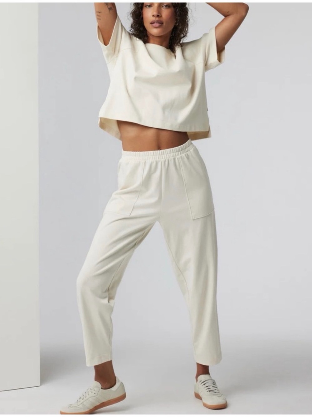 Vuori Mackenzie Pant in Natural - Picture 3 of 8
